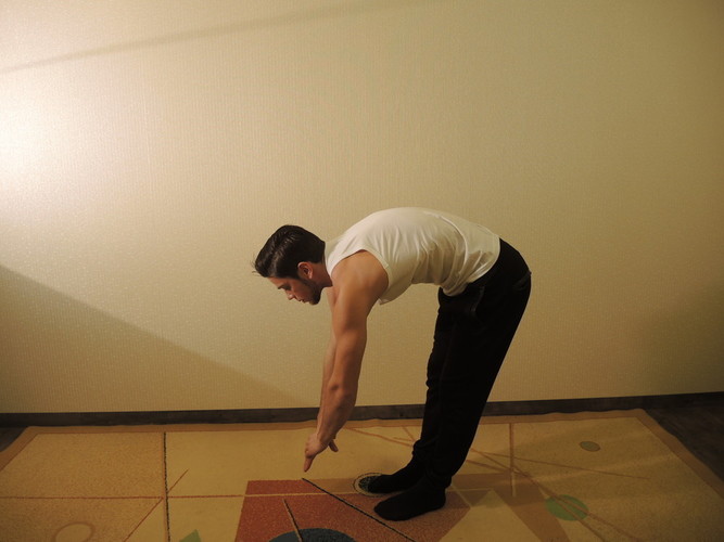 Nugaros mankšta nusilenkimas